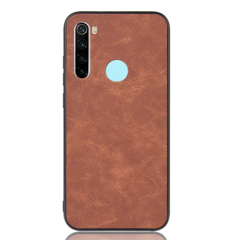 Coque Xiaomi Redmi Note 8 Effet Cuir Premium