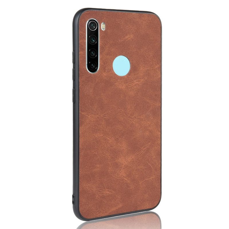 Coque Xiaomi Redmi Note 8 Effet Cuir Premium