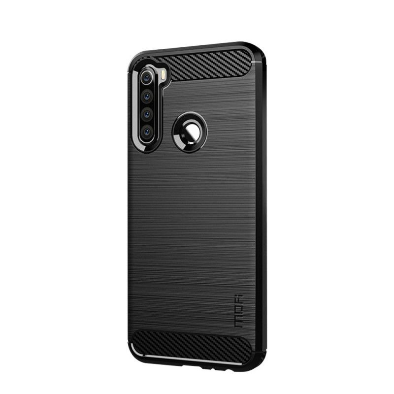 Coque Xiaomi Redmi Note 8 Fibre Carbone Brossée Mofi