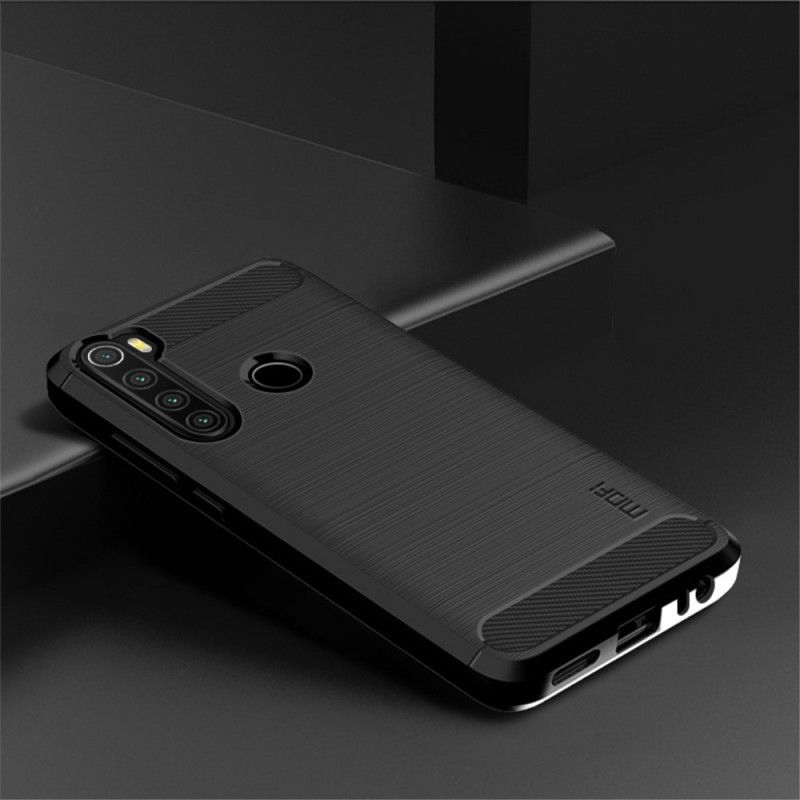 Coque Xiaomi Redmi Note 8 Fibre Carbone Brossée Mofi