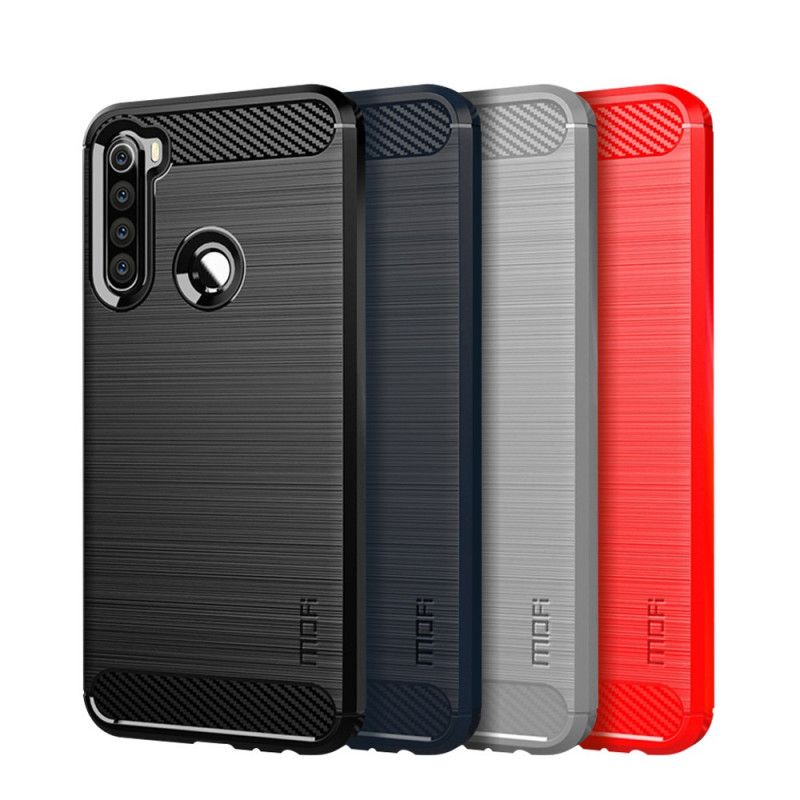 Coque Xiaomi Redmi Note 8 Fibre Carbone Brossée Mofi