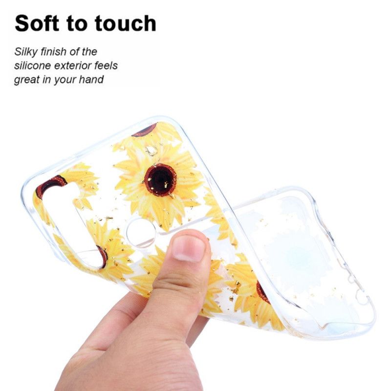 Coque Xiaomi Redmi Note 8 Multiples Tournesols