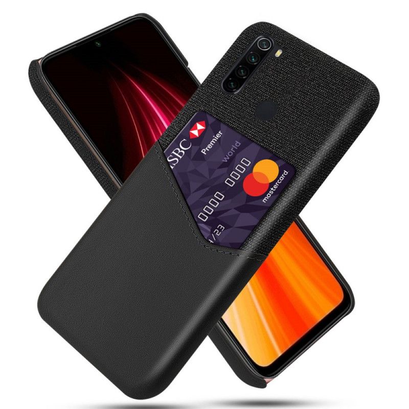 Coque Xiaomi Redmi Note 8 Porte-carte Ksq