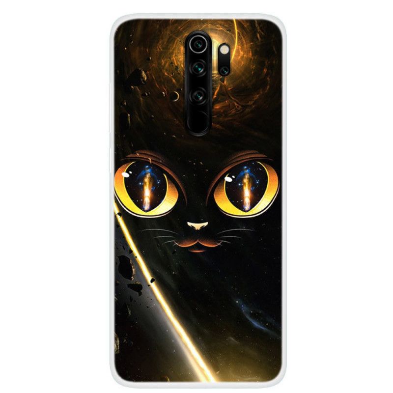 Coque Xiaomi Redmi Note 8 Pro Chat Galaxie