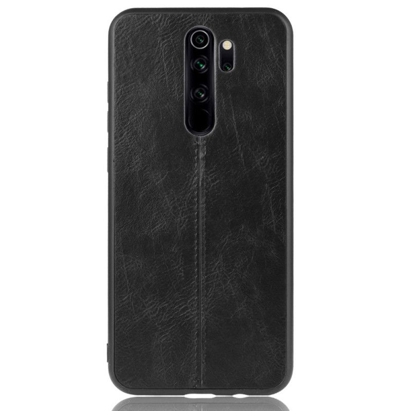 Coque Xiaomi Redmi Note 8 Pro Effet Cuir Couture