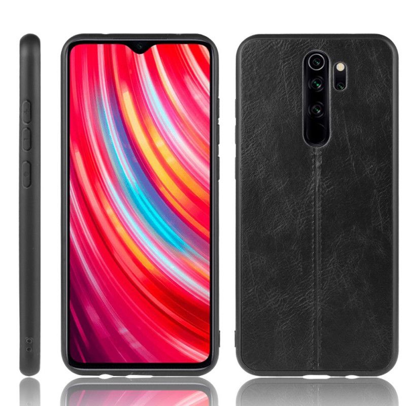 Coque Xiaomi Redmi Note 8 Pro Effet Cuir Couture