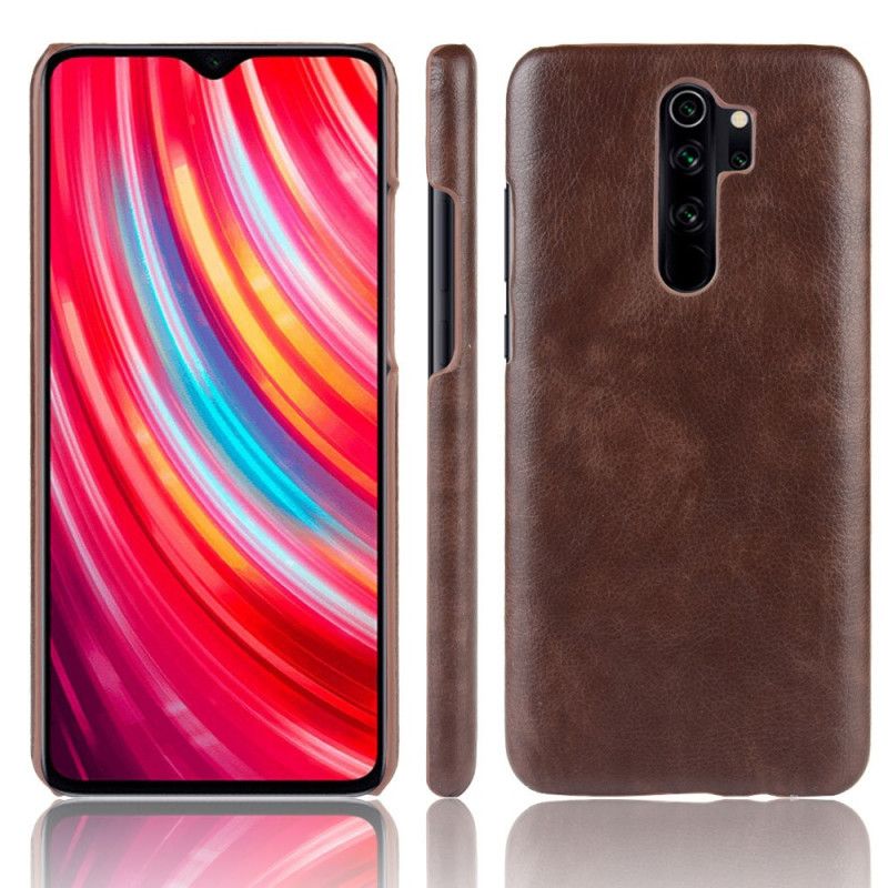 Coque Xiaomi Redmi Note 8 Pro Effet Cuir Litchi Performance