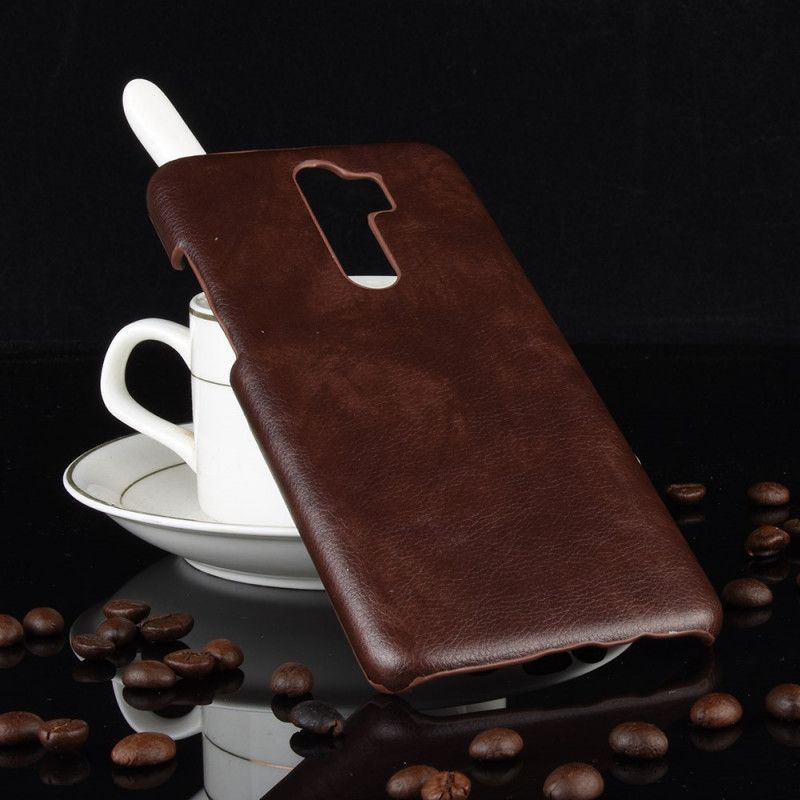 Coque Xiaomi Redmi Note 8 Pro Effet Cuir Litchi Performance