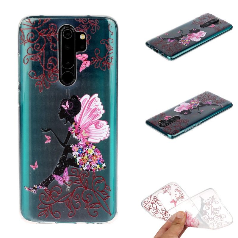 Coque Xiaomi Redmi Note 8 Pro Fée Des Fleurs