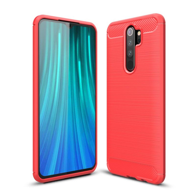 Coque Xiaomi Redmi Note 8 Pro Fibre Carbone Brossée