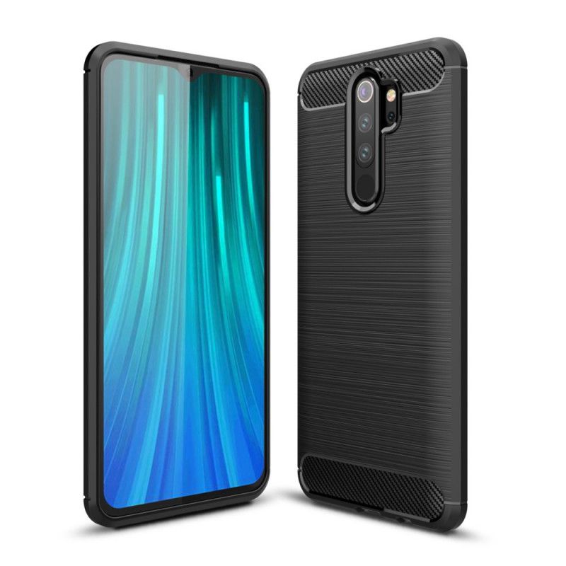 Coque Xiaomi Redmi Note 8 Pro Fibre Carbone Brossée