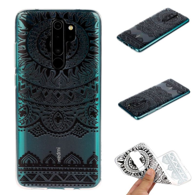 Coque Xiaomi Redmi Note 8 Pro Fleur Mandala