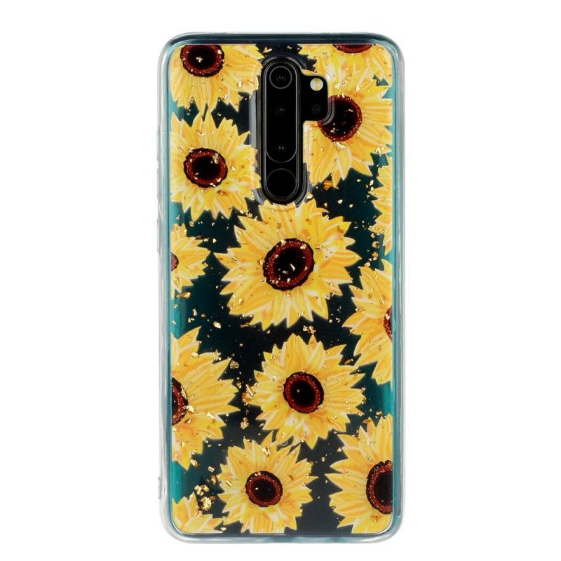 Coque Xiaomi Redmi Note 8 Pro Multiples Tournesols