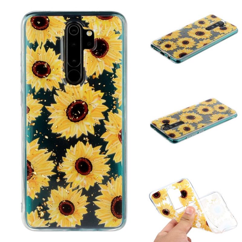 Coque Xiaomi Redmi Note 8 Pro Multiples Tournesols