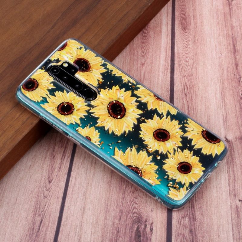 Coque Xiaomi Redmi Note 8 Pro Multiples Tournesols