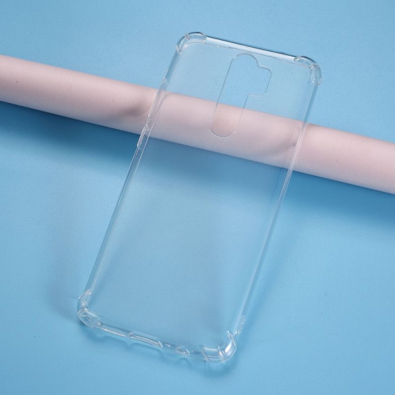 Coque Xiaomi Redmi Note 8 Pro Transparente Coins Renforcés