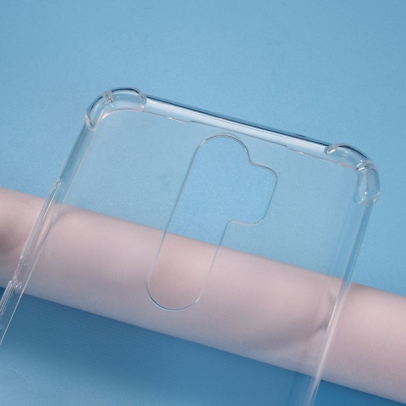 Coque Xiaomi Redmi Note 8 Pro Transparente Coins Renforcés