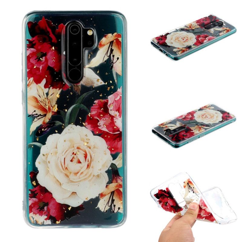 Coque Xiaomi Redmi Note 8 Pro Transparente Superbes Bouquets