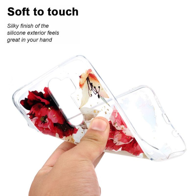 Coque Xiaomi Redmi Note 8 Pro Transparente Superbes Bouquets