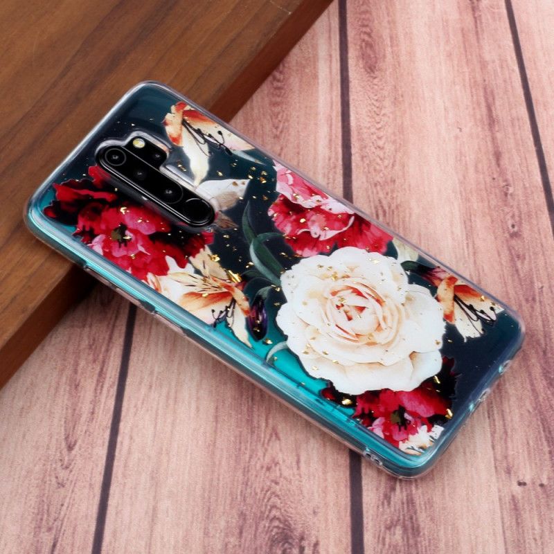 Coque Xiaomi Redmi Note 8 Pro Transparente Superbes Bouquets