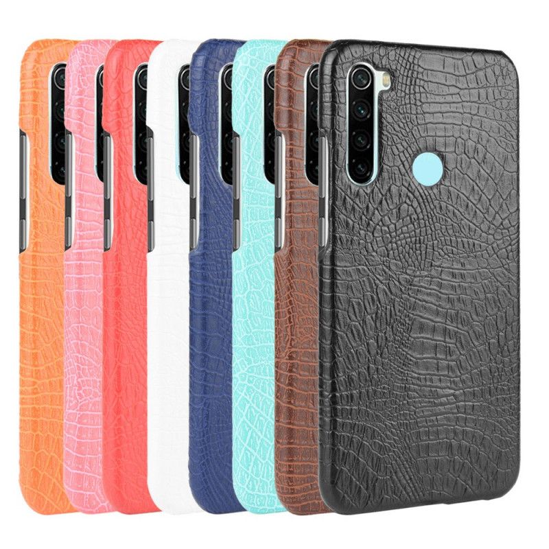 Coque Xiaomi Redmi Note 8 Style Peau De Crocodile