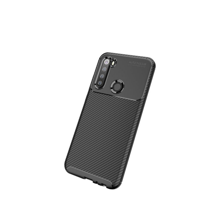 Coque Xiaomi Redmi Note 8 Texture Fibre Carbone Flexible