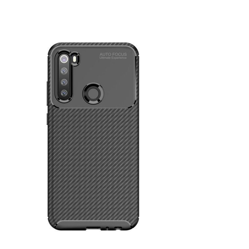 Coque Xiaomi Redmi Note 8 Texture Fibre Carbone Flexible