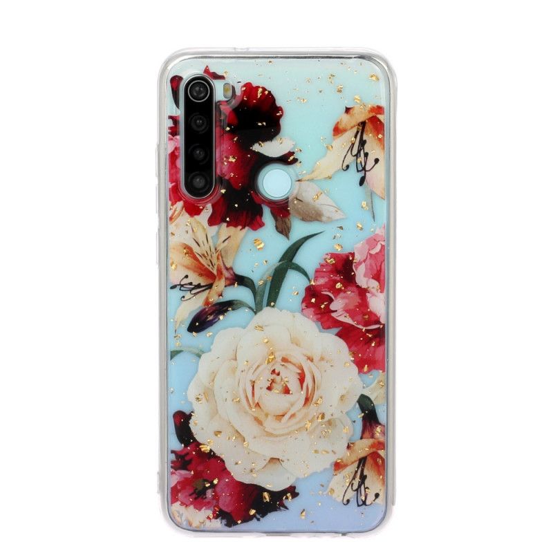 Coque Xiaomi Redmi Note 8 Transparente Superbes Bouquets