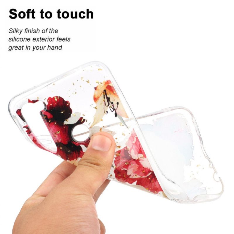 Coque Xiaomi Redmi Note 8 Transparente Superbes Bouquets