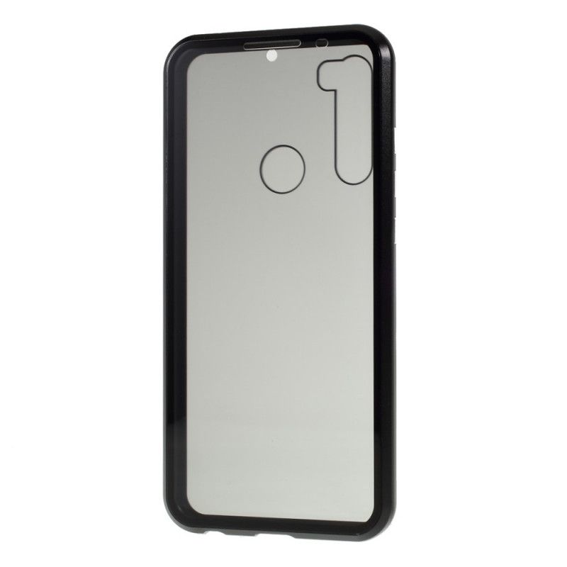 Coque Xiaomi Redmi Note 8t Avant Et Arrière Verre Trempé Et Métal