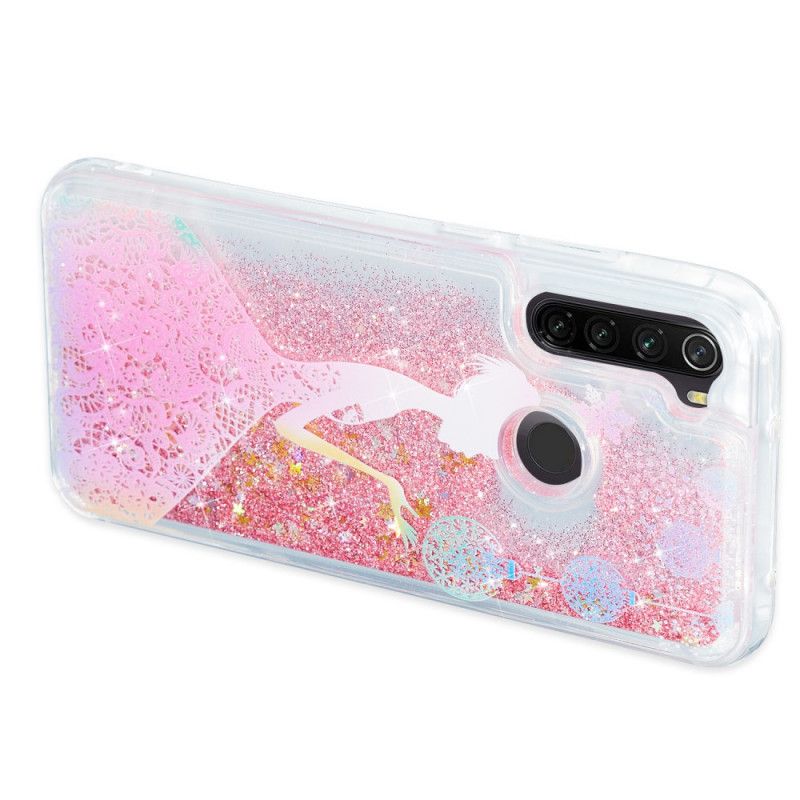 Coque Xiaomi Redmi Note 8t Femme Paillettes