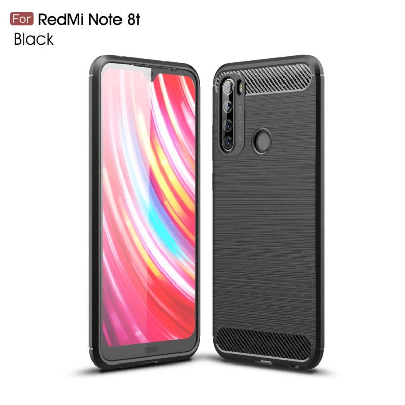 Coque Xiaomi Redmi Note 8t Fibre Carbone Brossée