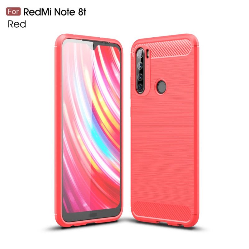 Coque Xiaomi Redmi Note 8t Fibre Carbone Brossée