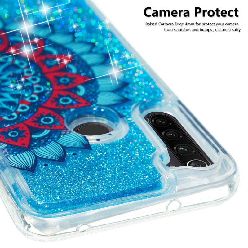 Coque Xiaomi Redmi Note 8t Mandala Paillettes