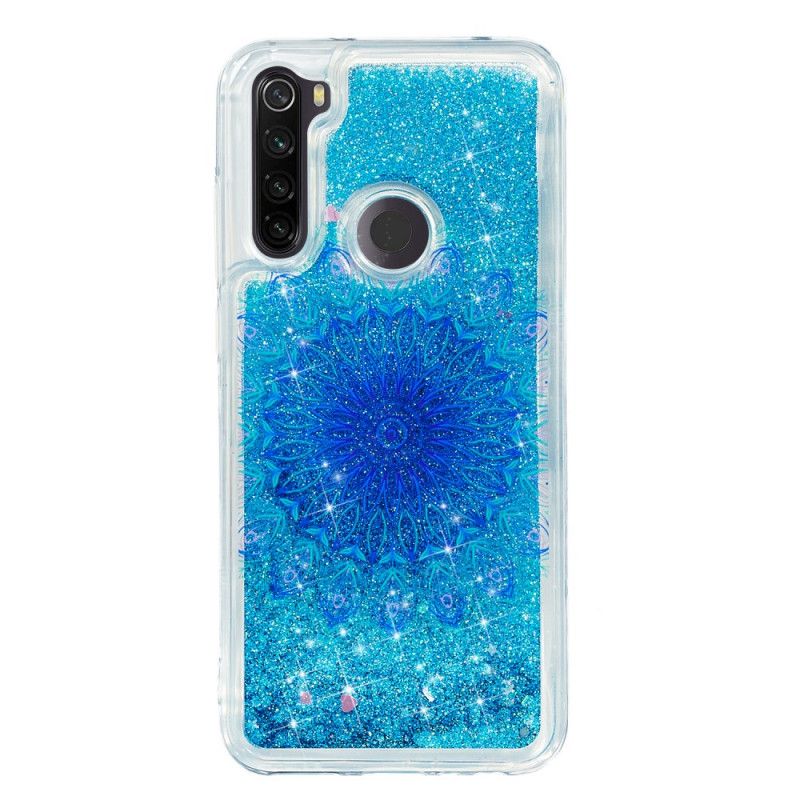 Coque Xiaomi Redmi Note 8t Mandala Paillettes