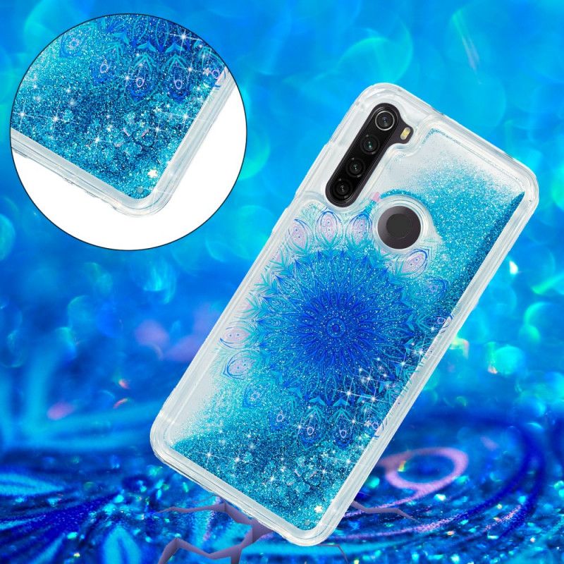 Coque Xiaomi Redmi Note 8t Mandala Paillettes