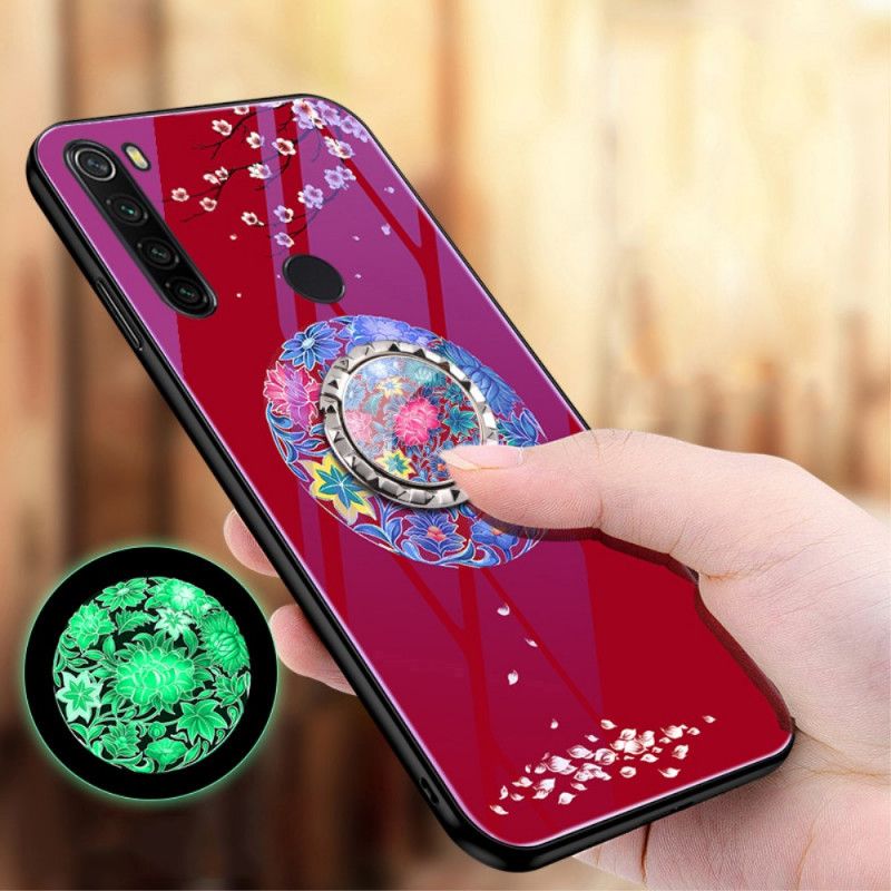 Coque Xiaomi Redmi Note 8t Verre Trempé Avec Motif Fluorescent