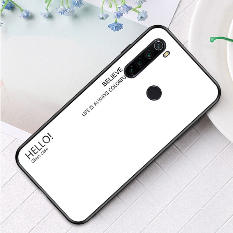 Coque Xiaomi Redmi Note 8t Verre Trempé Hello