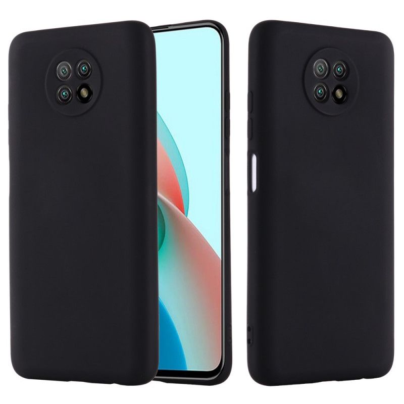 Coque Xiaomi Redmi Note 9 5g / Note 9t 5g Silicone Liquide Et Lanière