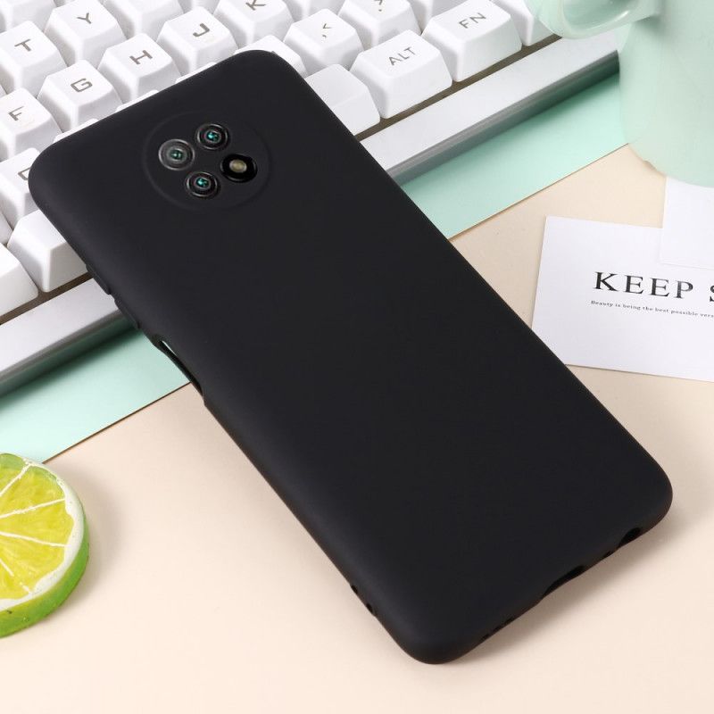 Coque Xiaomi Redmi Note 9 5g / Note 9t 5g Silicone Liquide Et Lanière