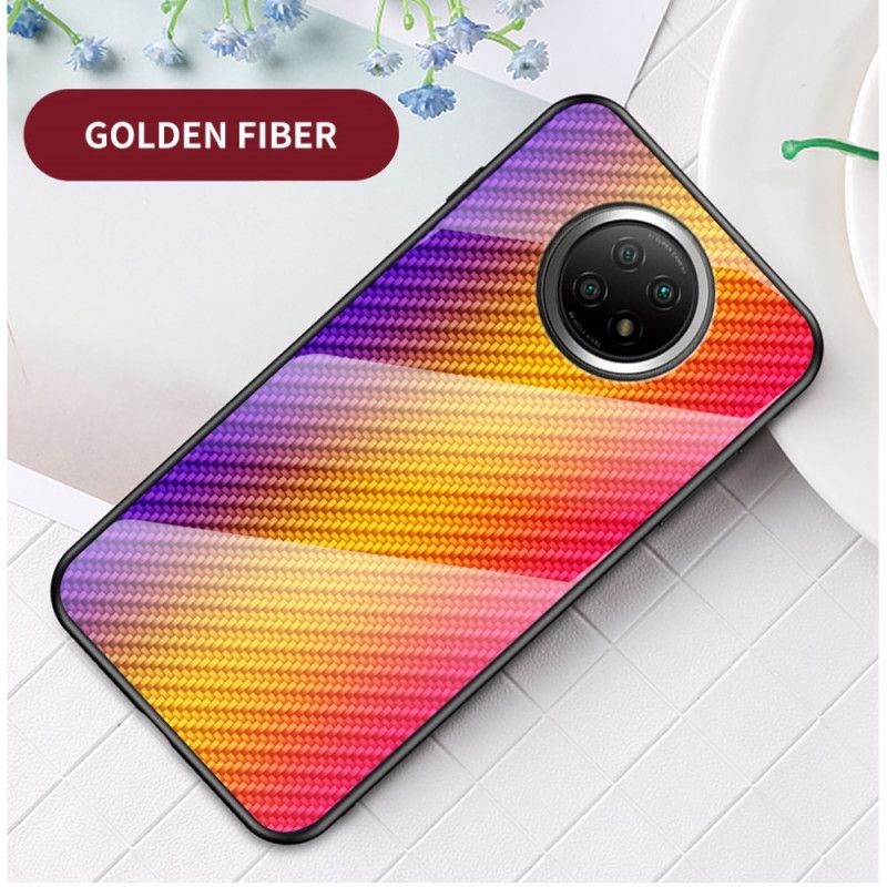 Coque Xiaomi Redmi Note 9 5g / Note 9t 5g Verre Trempé Fibre Carbone