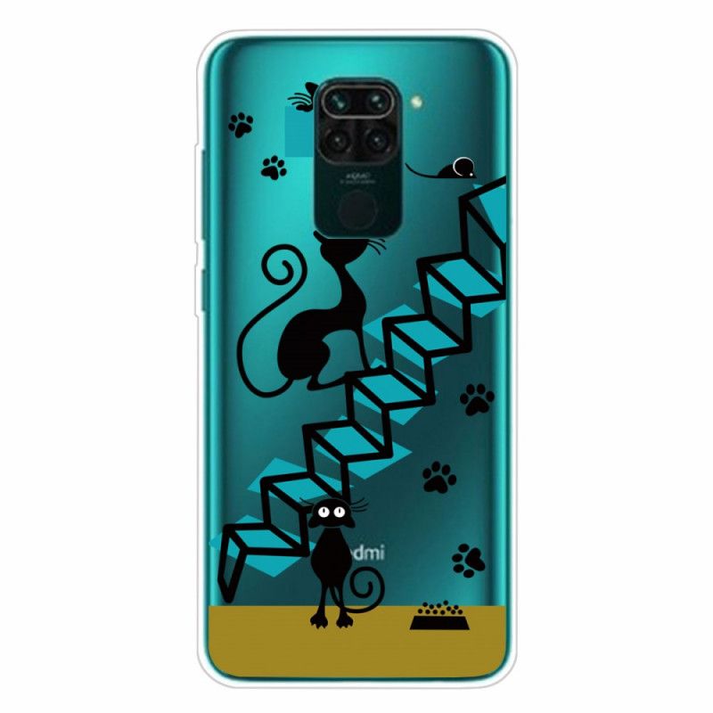 Coque Xiaomi Redmi Note 9 Drôles De Chats