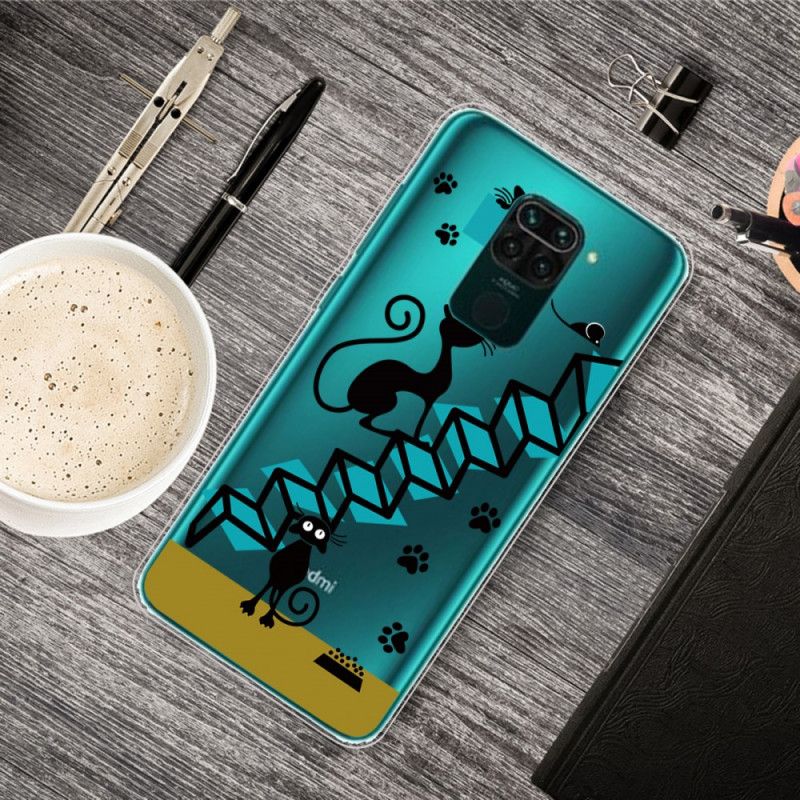 Coque Xiaomi Redmi Note 9 Drôles De Chats