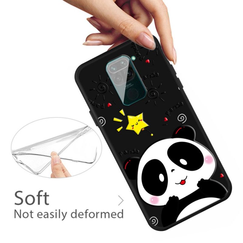 Coque Xiaomi Redmi Note 9 Étoile Panda