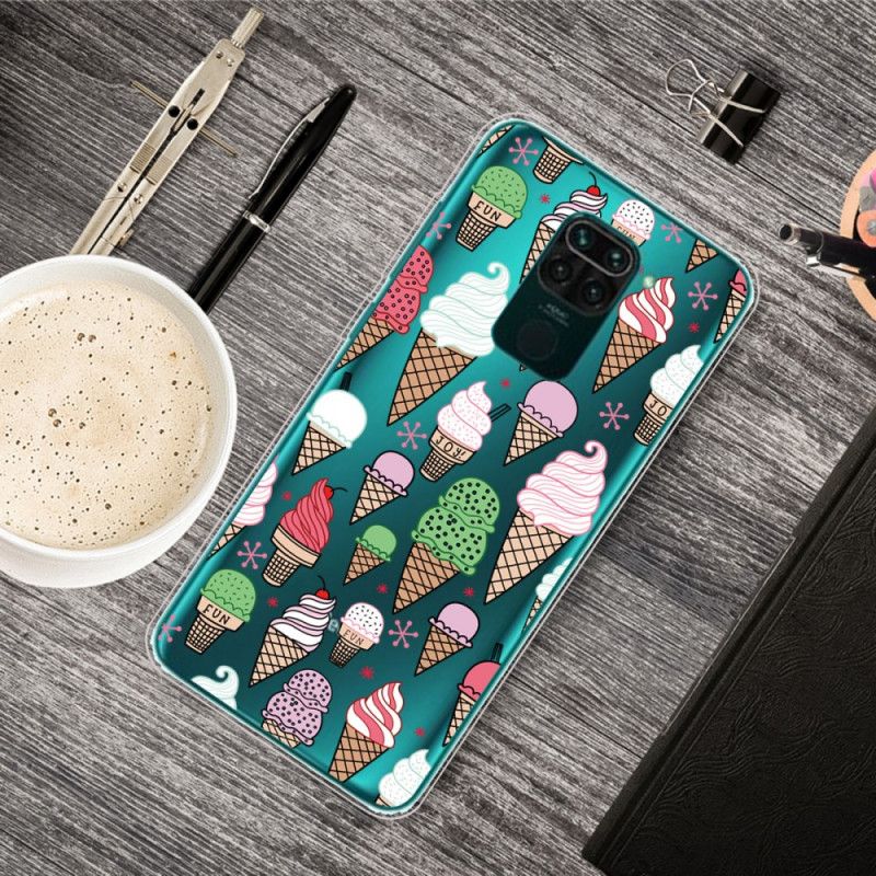 Coque Xiaomi Redmi Note 9 Glaces À La Crème Colorées