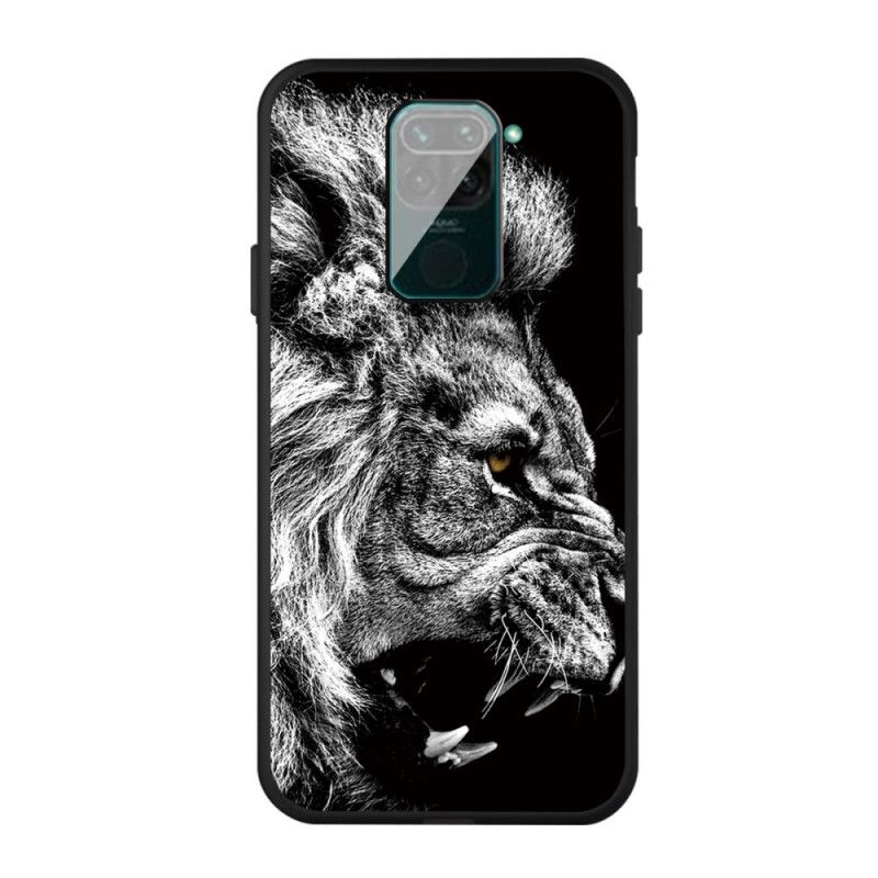 Coque Xiaomi Redmi Note 9 Lion Féroce