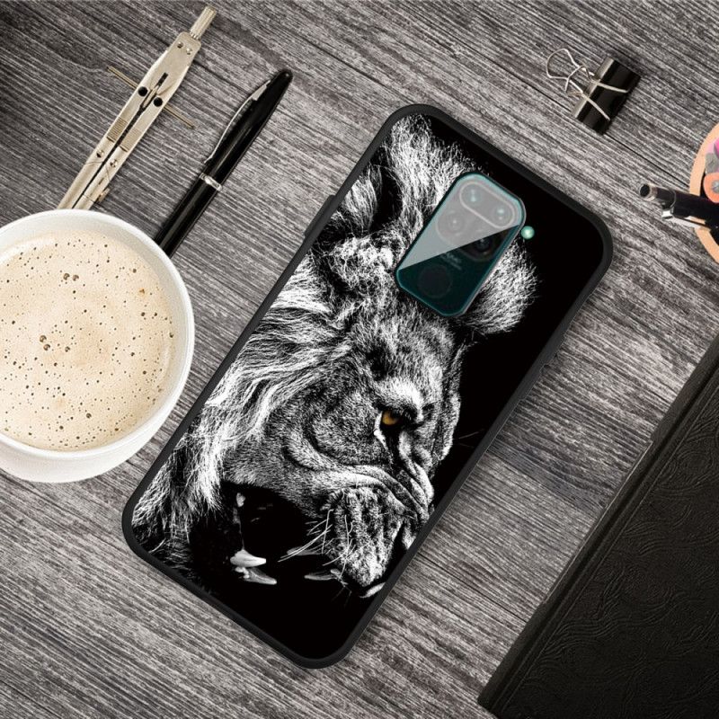 Coque Xiaomi Redmi Note 9 Lion Féroce