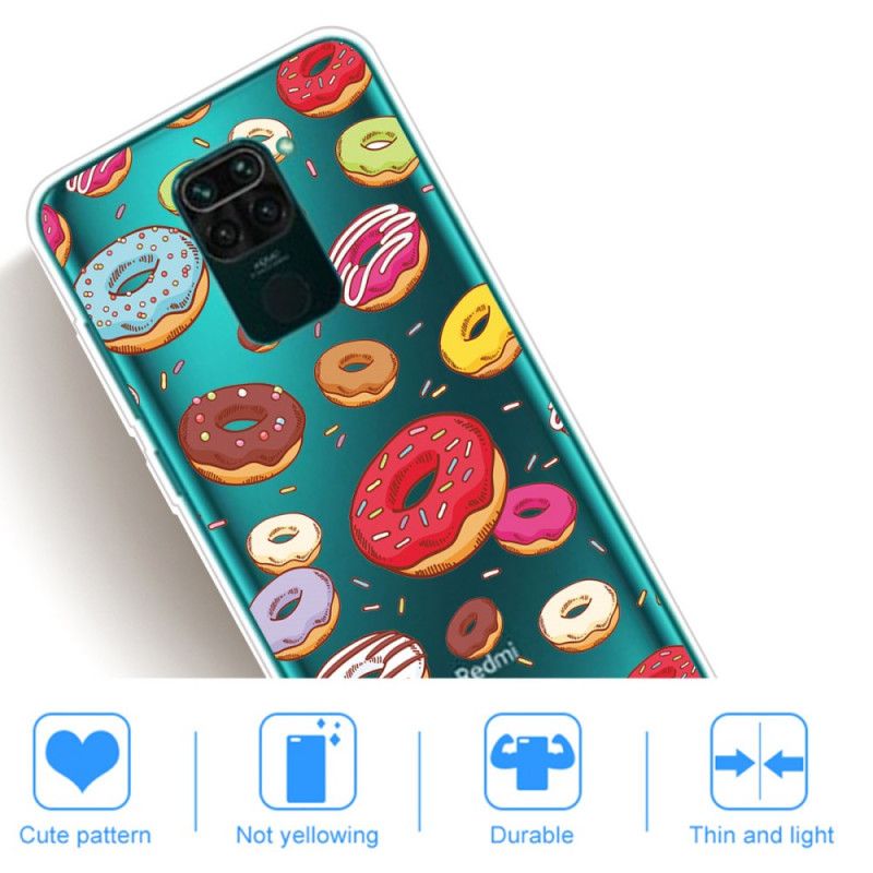 Coque Xiaomi Redmi Note 9 Love Donuts