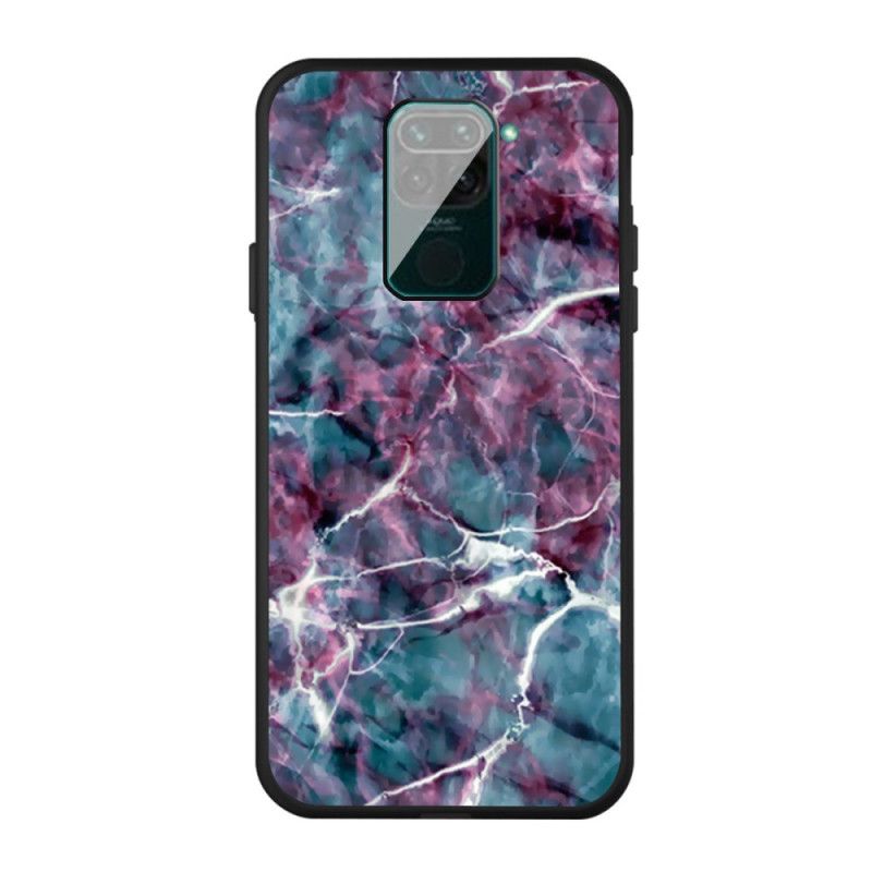 Coque Xiaomi Redmi Note 9 Marbre Violet