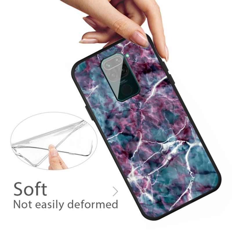 Coque Xiaomi Redmi Note 9 Marbre Violet